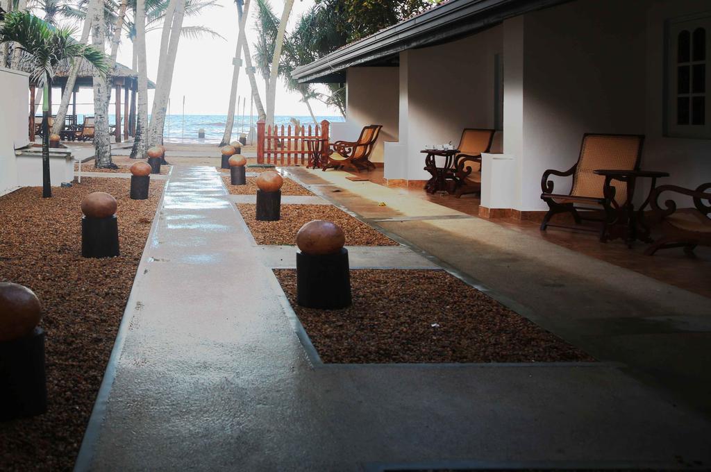 Thejan Beach Cabanas Бентота Экстерьер фото